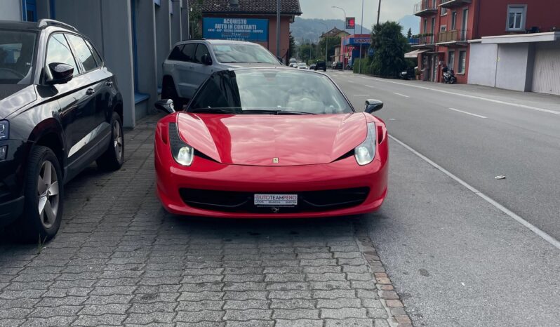 
								FERRARI 458 Spider Italia 4.5 V8 full									