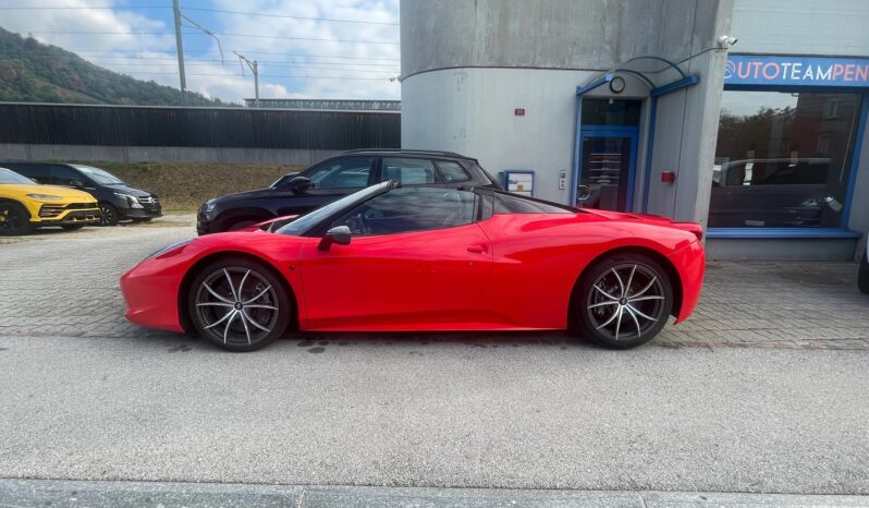 
								FERRARI 458 Spider Italia 4.5 V8 full									