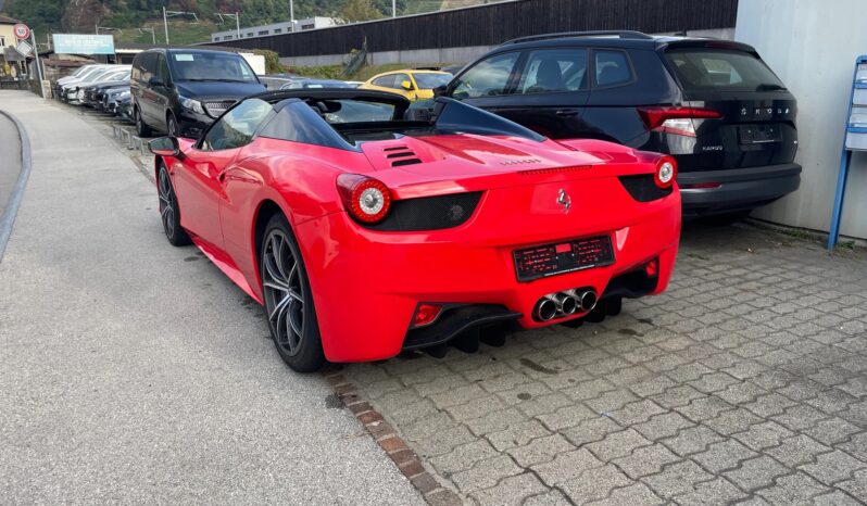 
								FERRARI 458 Spider Italia 4.5 V8 full									