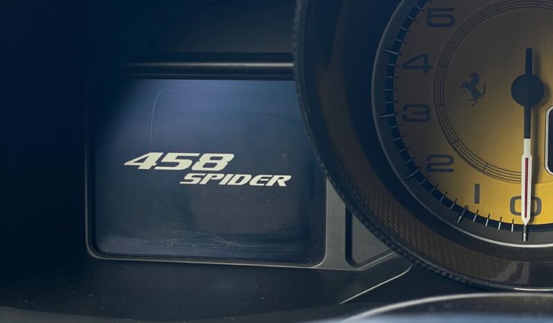 
								FERRARI 458 Spider Italia 4.5 V8 full									