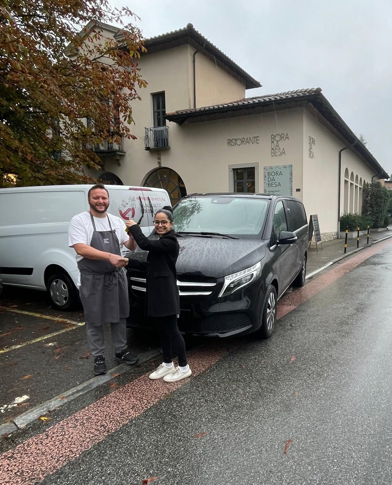Consegna Mercedes V250