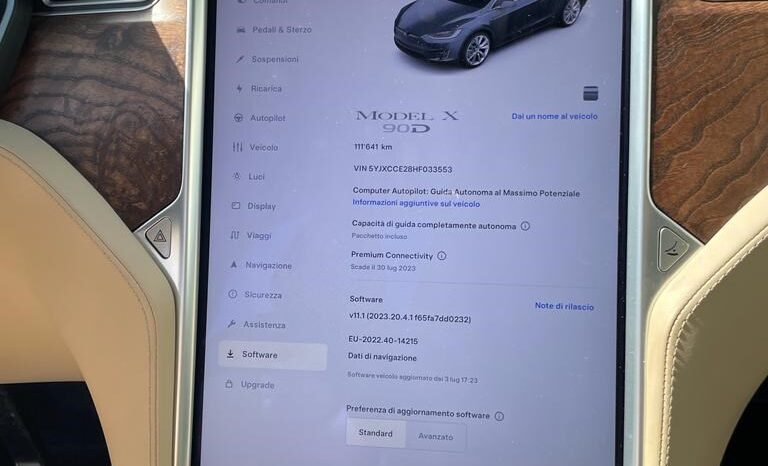 
								TESLA Model X 90 D (SUV / Fuoristrada) full									